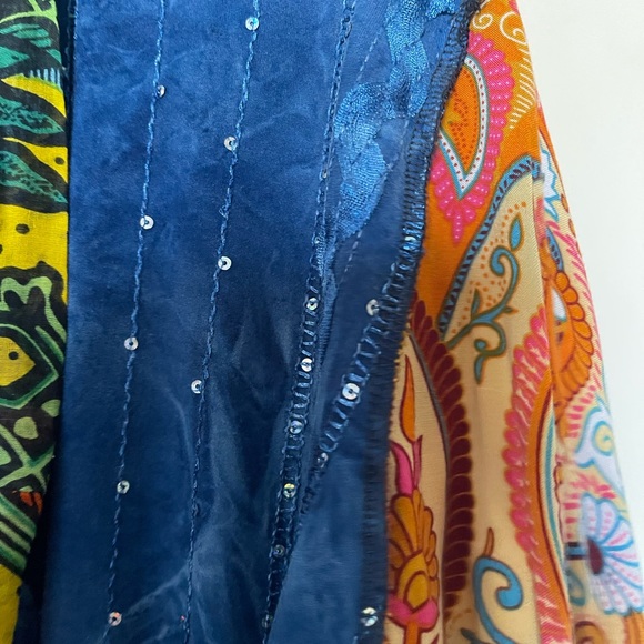 Custom Fleetwood Mac Stevie nicks Rhiannon Fringe Festival Kimono duster coat - Picture 3 of 11